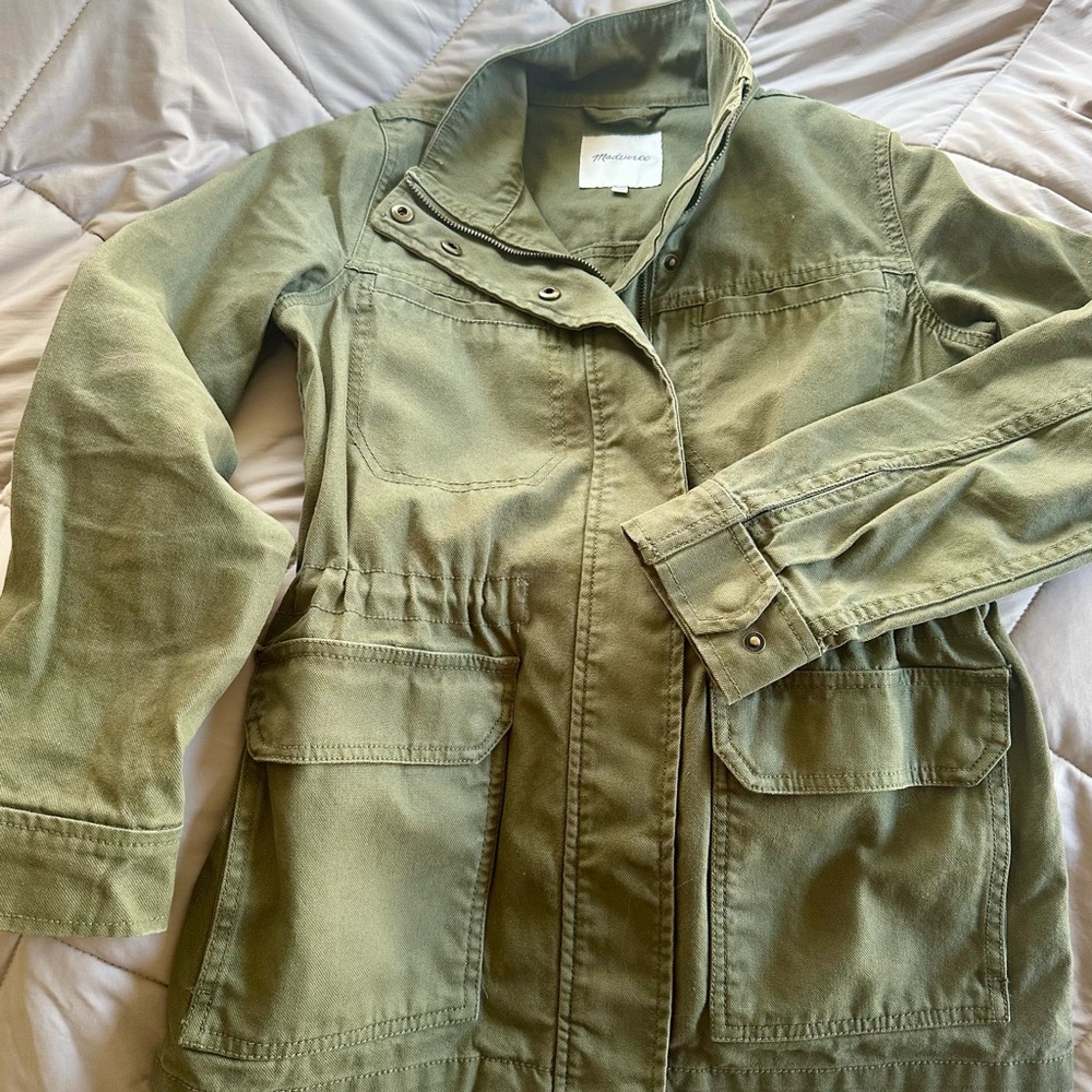Madewell Sage Utility Jacket